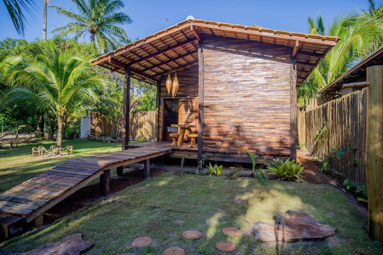 Cabana Fluir - Taipu De Fora - Peninsula De Marau Barra Grande  Esterno foto
