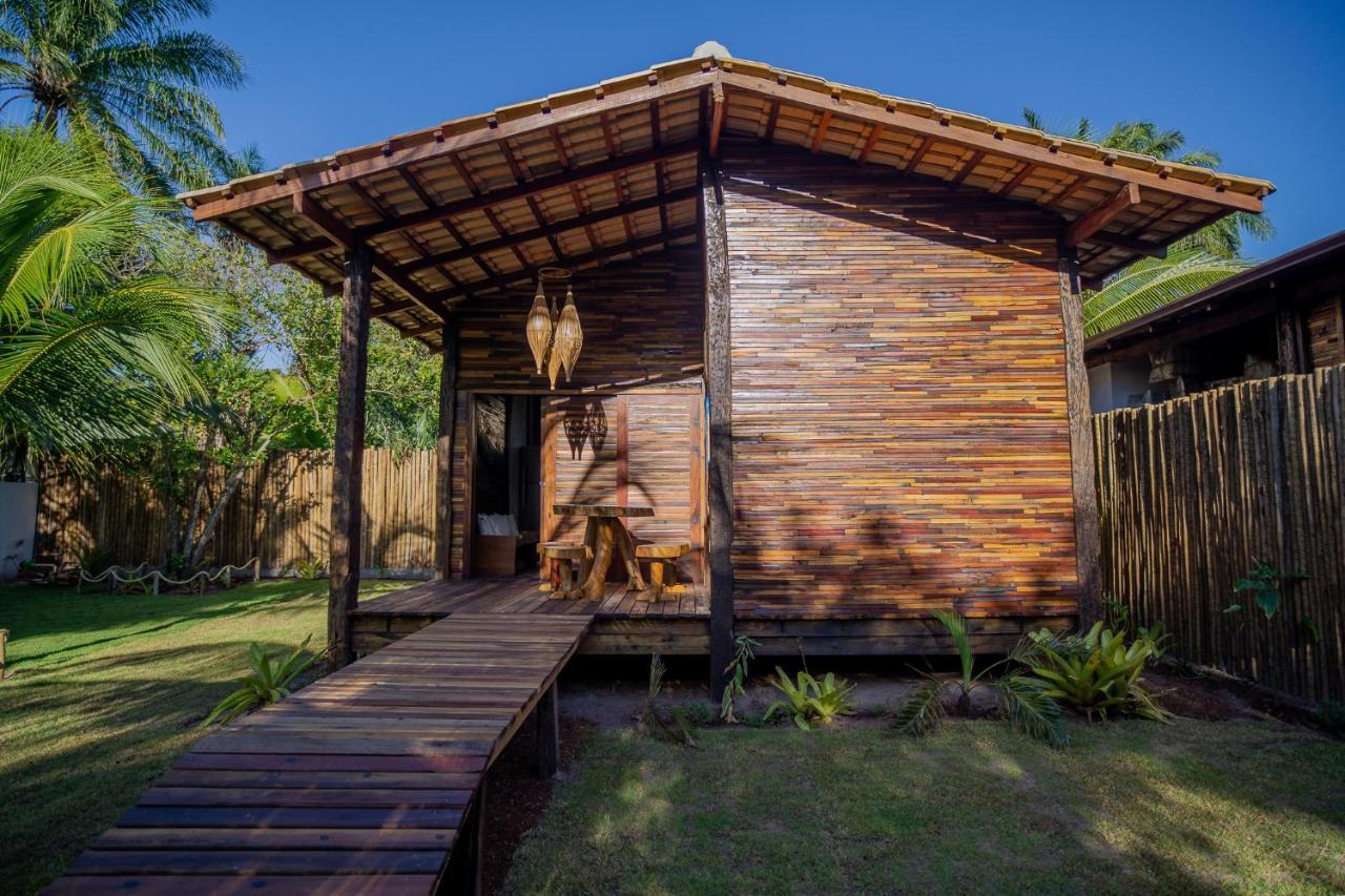 Cabana Fluir - Taipu De Fora - Peninsula De Marau Barra Grande  Esterno foto