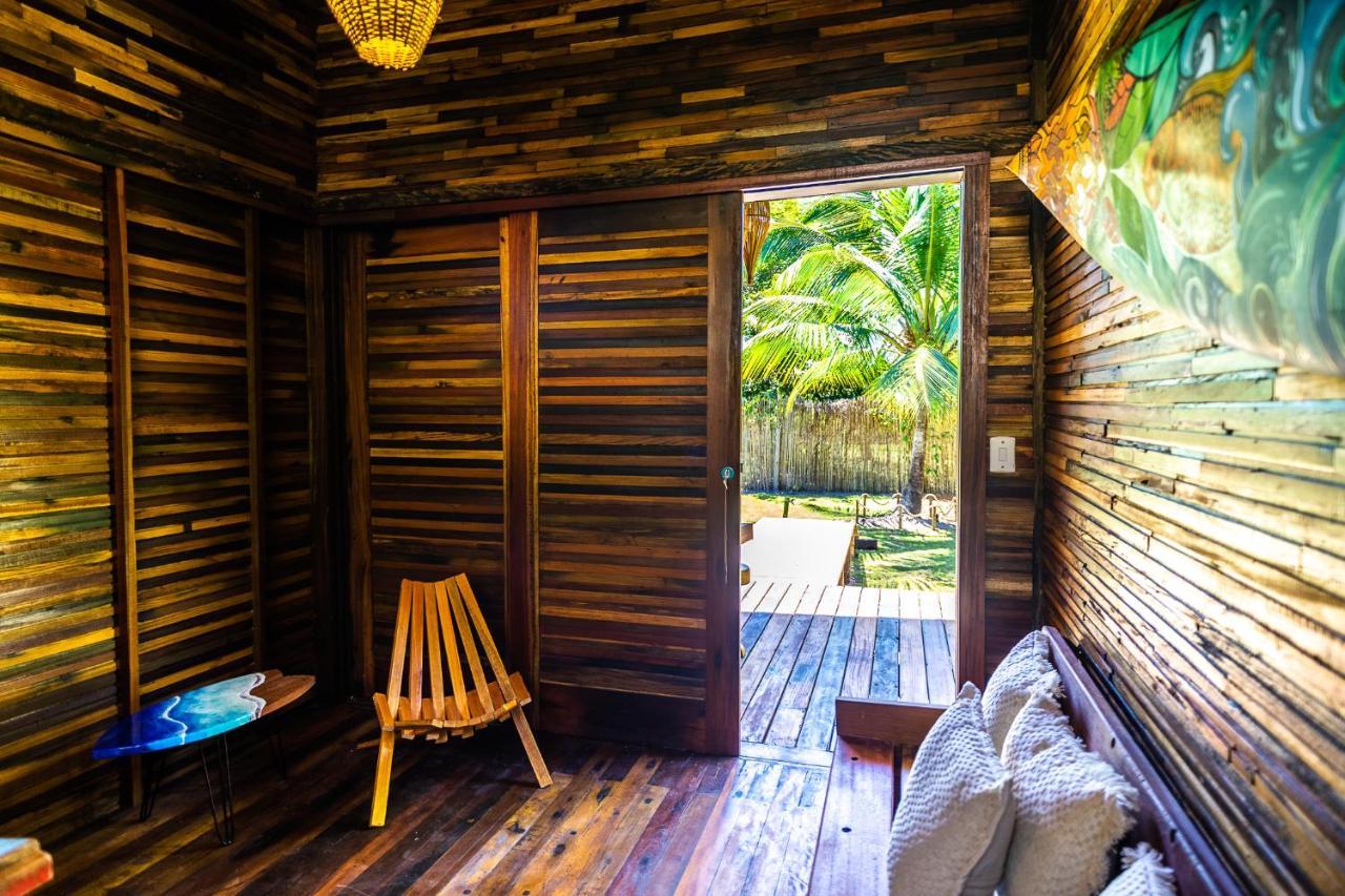 Cabana Fluir - Taipu De Fora - Peninsula De Marau Barra Grande  Esterno foto