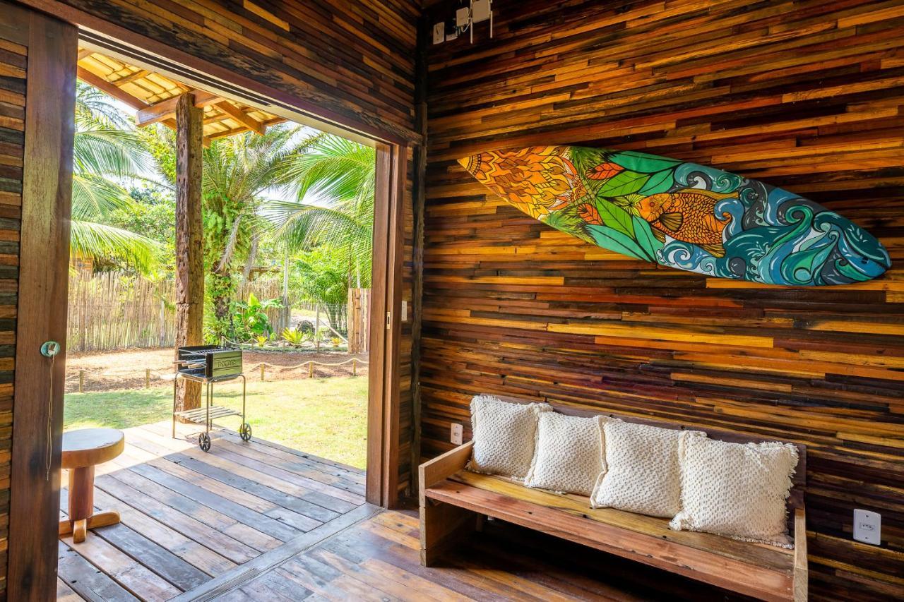 Cabana Fluir - Taipu De Fora - Peninsula De Marau Barra Grande  Esterno foto
